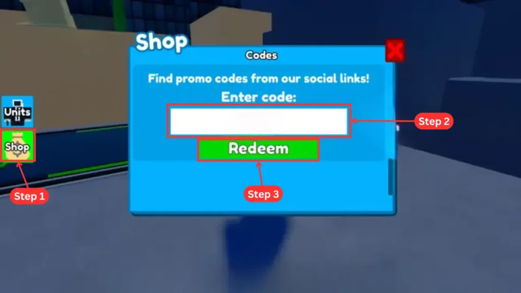 Redeem Toilet Tower Defense Codes